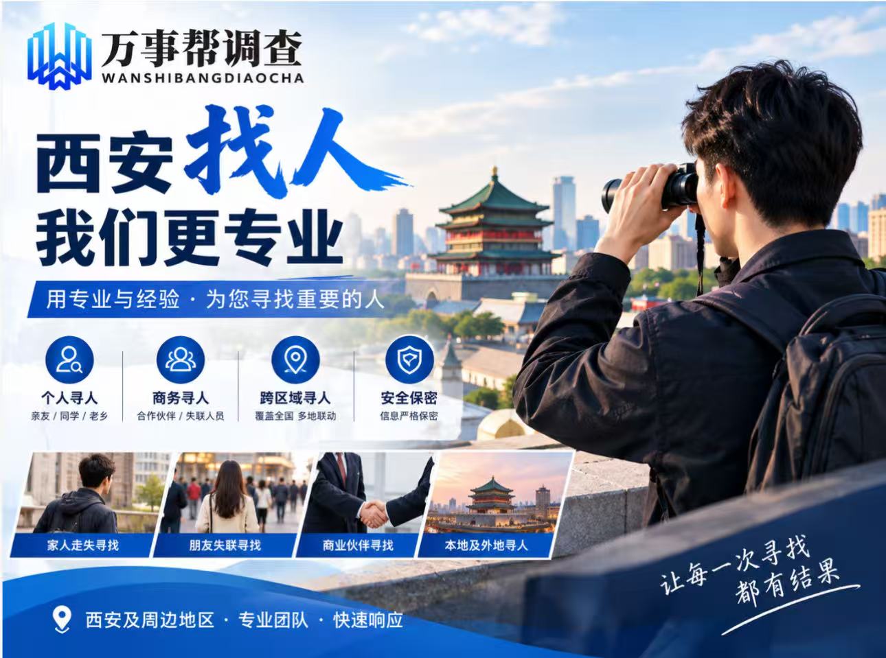 从跑了三个月没结果到两周有了下落：西安高效找人的正确打开方式